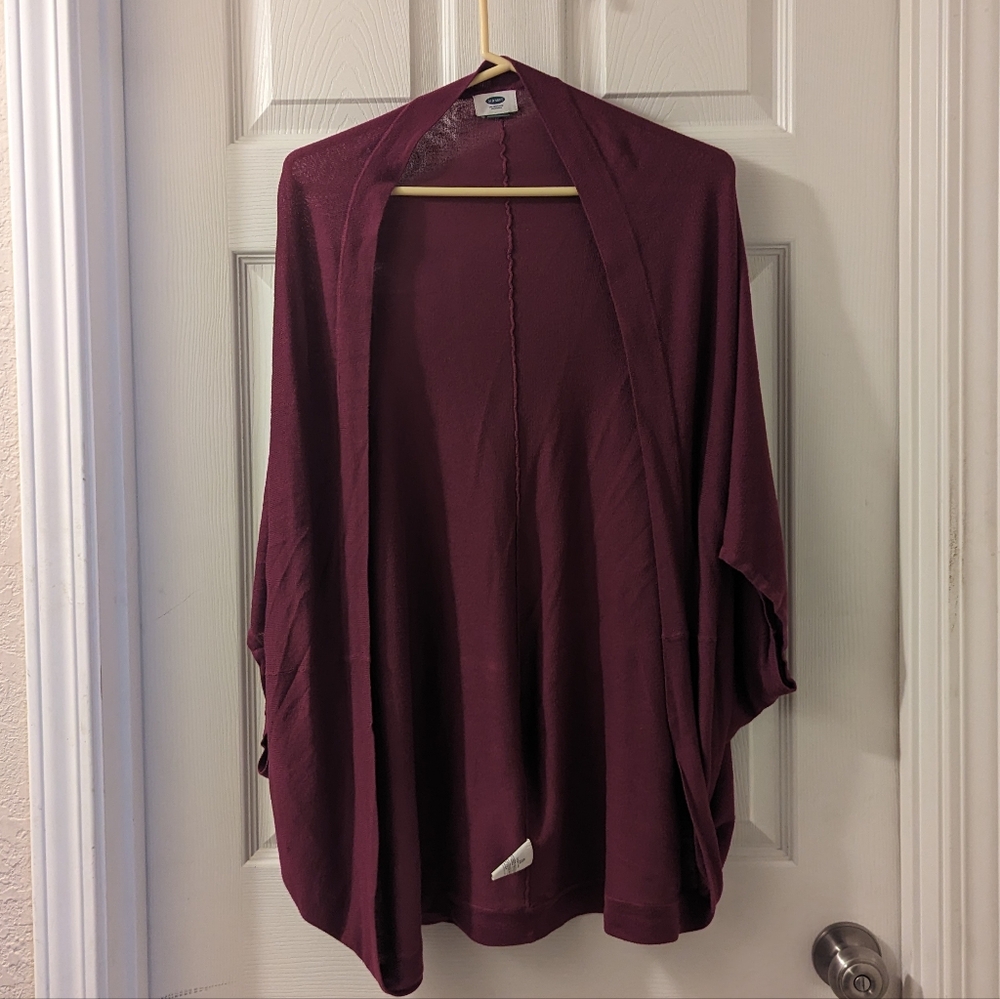 Knit Maroon Shrug
